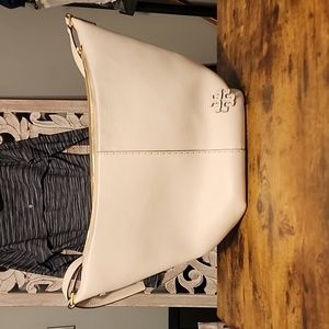 Tory Burch off white hobo bag
